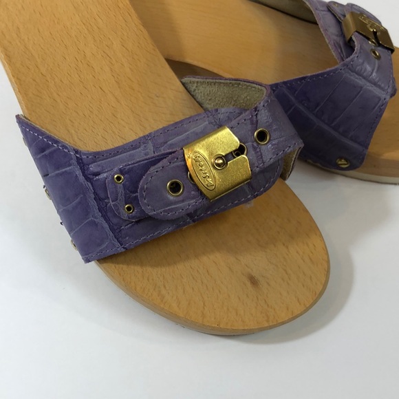 Dr. Scholl's Purple and Gold Sandals - Picture 3 of 12
